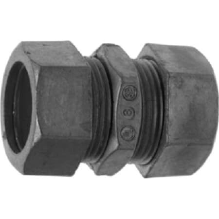 Tinkertools 2 in. Electrical Metallic Tubing Compression Coupling TI3237045